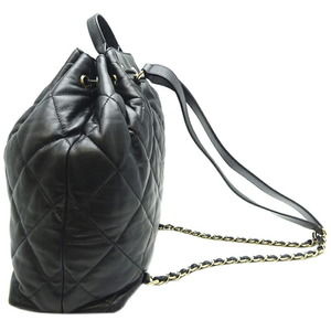 Chanel Drawing Backpack Black Daypack